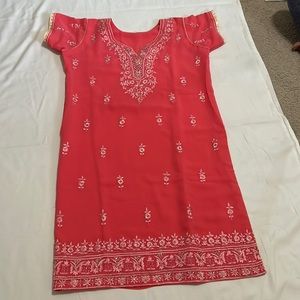 Pink kurta